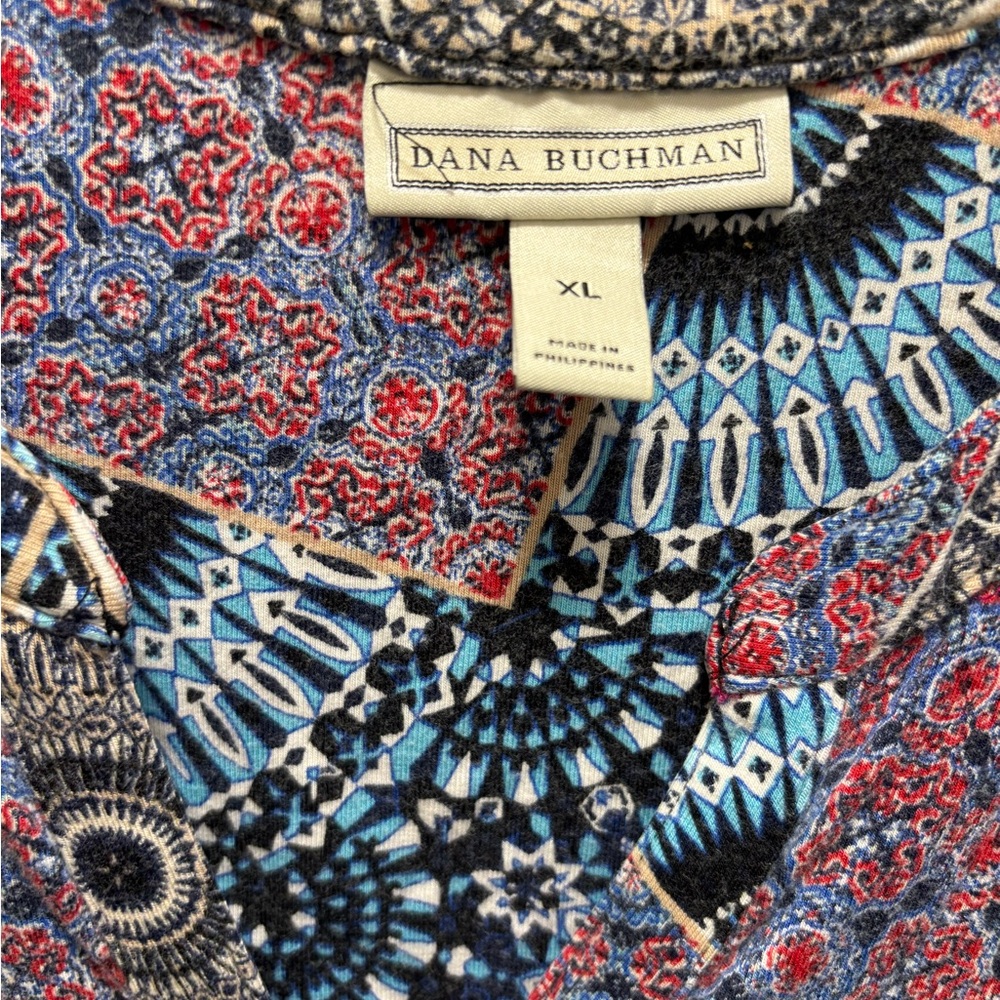 Dana Bachman. Multicolor Patterned Sleeveless Dre… - image 2